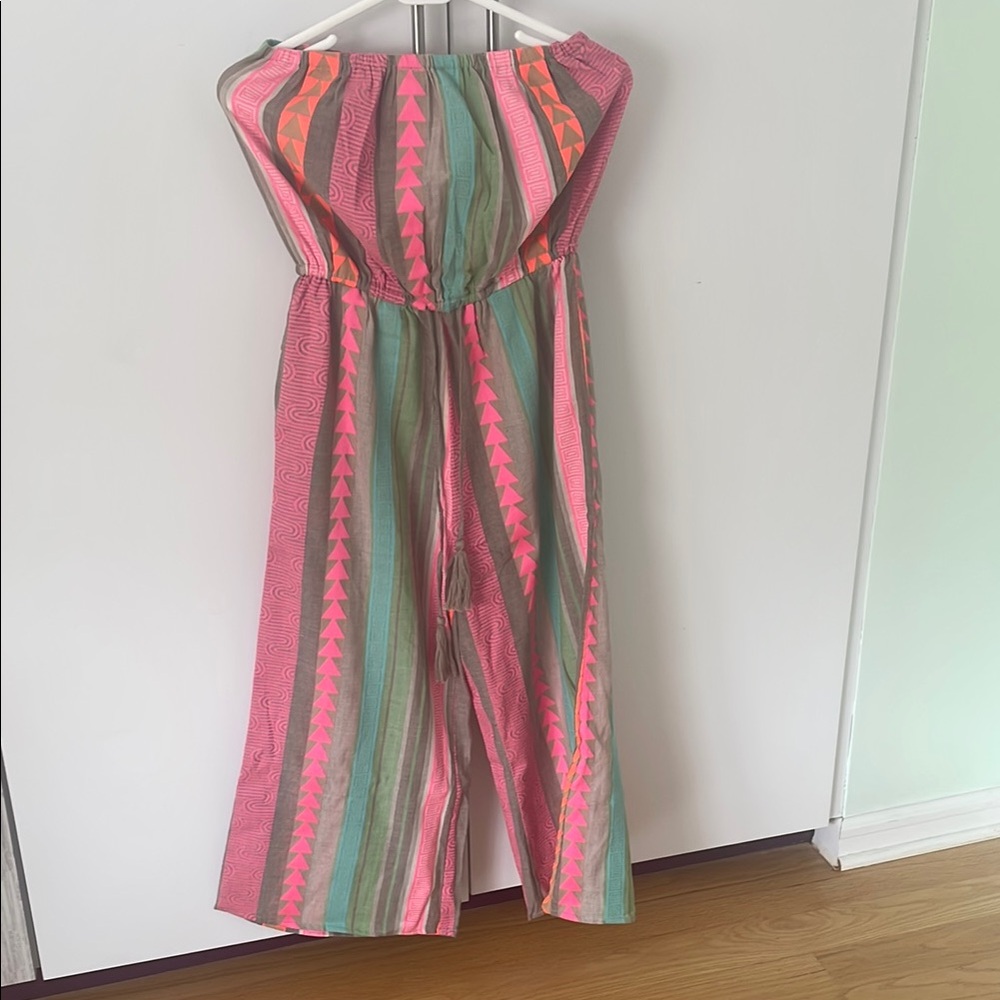 Colorful Striped Jumpsuit
